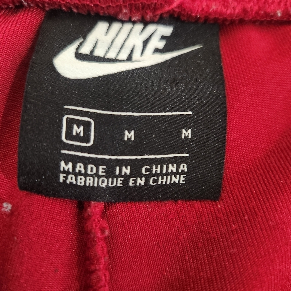 Nike Women’s Sportswear Velour Heritage Joggers Burgandy Red/Gold Womens Medium - Picture 5 of 8